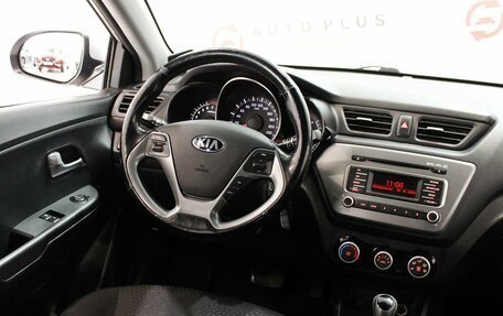 KIA Rio III рестайлинг, 2016 год, 1 099 000 рублей, 10 фотография