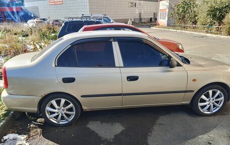 Hyundai Accent II, 2005 год, 440 000 рублей, 10 фотография