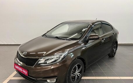 KIA Rio III рестайлинг, 2017 год, 1 199 000 рублей, 1 фотография