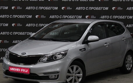 KIA Rio III рестайлинг, 2017 год, 1 339 000 рублей, 1 фотография