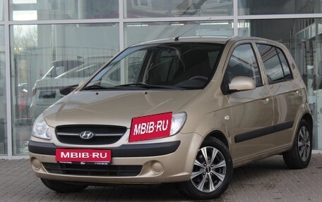 Hyundai Getz I рестайлинг, 2008 год, 759 000 рублей, 1 фотография