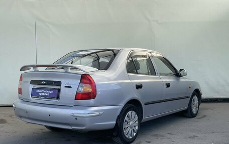 Hyundai Accent II, 2005 год, 460 000 рублей, 2 фотография