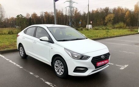 Hyundai Solaris II рестайлинг, 2017 год, 1 260 000 рублей, 1 фотография