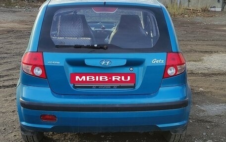 Hyundai Getz I рестайлинг, 2005 год, 350 000 рублей, 3 фотография