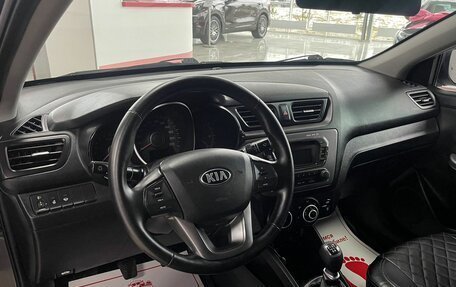 KIA Rio III рестайлинг, 2013 год, 1 129 000 рублей, 13 фотография