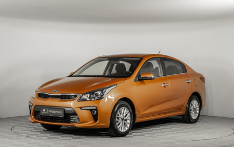 KIA Rio IV, 2019 год, 1 650 000 рублей, 1 фотография