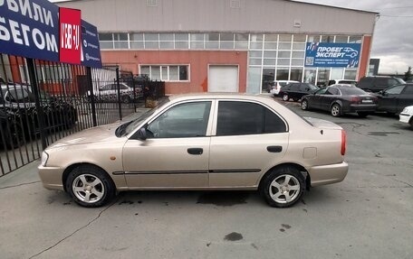 Hyundai Accent II, 2003 год, 378 000 рублей, 4 фотография