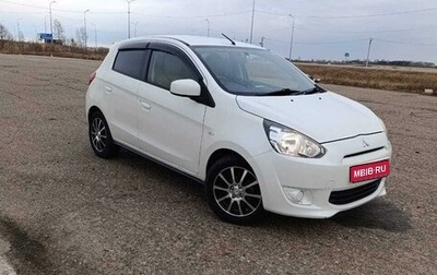 Mitsubishi Mirage VI рестайлинг, 2012 год, 600 000 рублей, 1 фотография