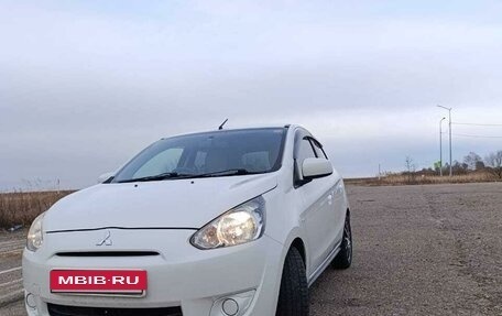 Mitsubishi Mirage VI рестайлинг, 2012 год, 600 000 рублей, 13 фотография