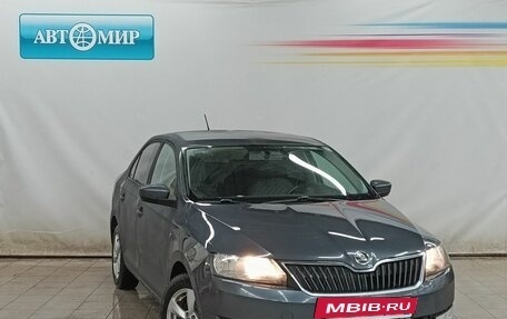 Skoda Rapid I, 2014 год, 857 000 рублей, 3 фотография