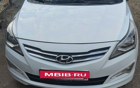 Hyundai Solaris II рестайлинг, 2014 год, 1 150 000 рублей, 4 фотография