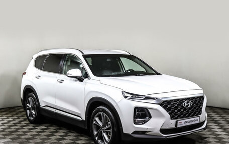 Hyundai Santa Fe IV, 2018 год, 2 647 000 рублей, 3 фотография