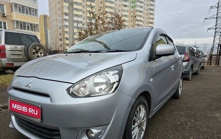 Mitsubishi Mirage VI рестайлинг, 2012 год, 740 000 рублей, 1 фотография