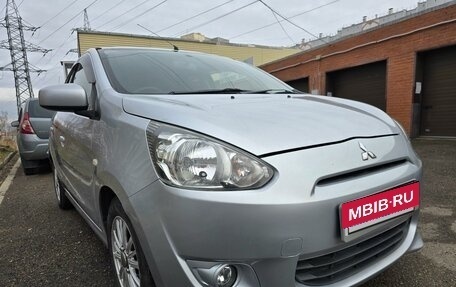 Mitsubishi Mirage VI рестайлинг, 2012 год, 740 000 рублей, 4 фотография