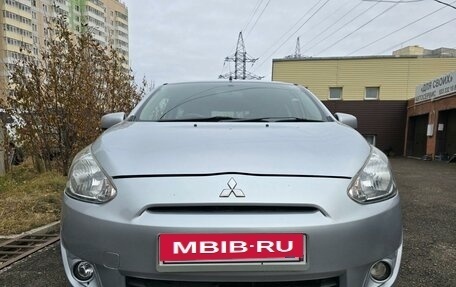 Mitsubishi Mirage VI рестайлинг, 2012 год, 740 000 рублей, 12 фотография