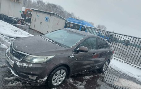 KIA Rio III рестайлинг, 2015 год, 595 000 рублей, 1 фотография