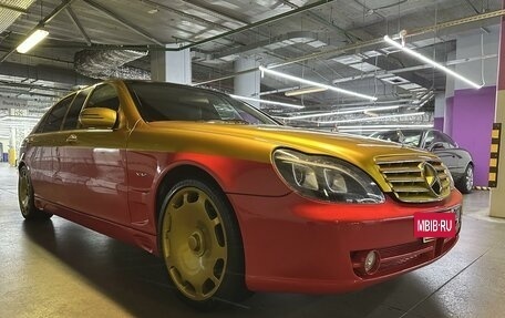 Mercedes-Benz S-Класс, 2001 год, 1 800 000 рублей, 15 фотография