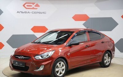 Hyundai Solaris II рестайлинг, 2012 год, 590 000 рублей, 1 фотография