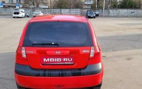 Hyundai Getz I рестайлинг, 2008 год, 530 000 рублей, 6 фотография