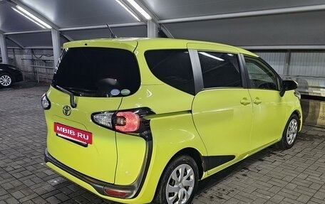 Toyota Sienta II, 2017 год, 1 590 000 рублей, 7 фотография