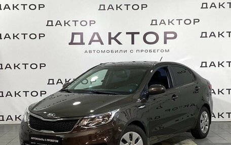 KIA Rio III рестайлинг, 2016 год, 999 000 рублей, 1 фотография