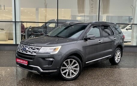 Ford Explorer VI, 2018 год, 2 860 000 рублей, 1 фотография