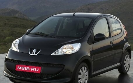 Peugeot 107 I рестайлинг, 2007 год, 385 000 рублей, 1 фотография