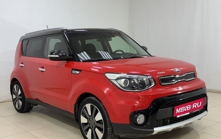 KIA Soul II рестайлинг, 2018 год, 3 фотография