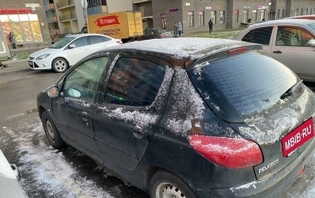 Peugeot 206, 2002 год, 250 000 рублей, 6 фотография