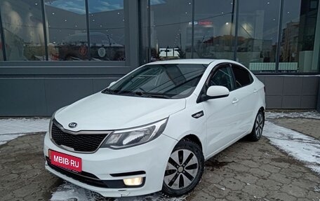 KIA Rio III рестайлинг, 2015 год, 1 100 000 рублей, 1 фотография