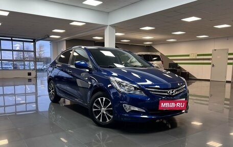 Hyundai Solaris II рестайлинг, 2016 год, 1 395 000 рублей, 5 фотография