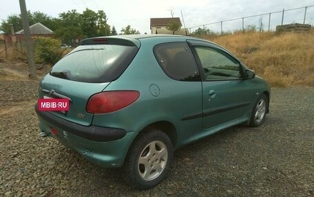 Peugeot 206, 2002 год, 185 000 рублей, 4 фотография