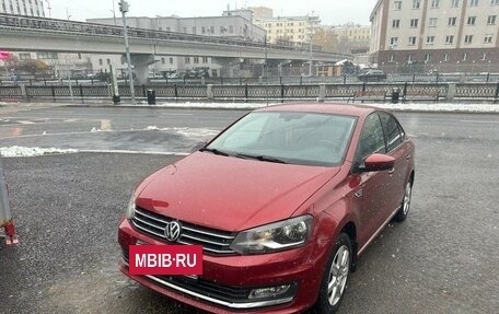 Volkswagen Polo VI (EU Market), 2016 год, 1 385 000 рублей, 3 фотография