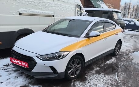 Hyundai Elantra VI рестайлинг, 2017 год, 1 200 000 рублей, 24 фотография