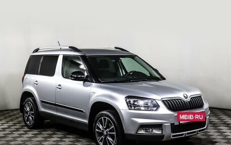 Skoda Yeti I рестайлинг, 2016 год, 1 347 000 рублей, 3 фотография