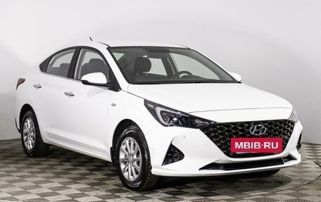 Hyundai Solaris II рестайлинг, 2021 год, 1 819 000 рублей, 3 фотография