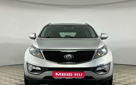 KIA Sportage III, 2014 год, 1 525 000 рублей, 2 фотография