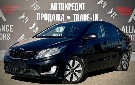 KIA Rio III рестайлинг, 2013 год, 990 000 рублей, 3 фотография