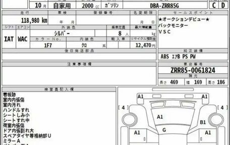 Toyota Noah III, 2016 год, 2 079 000 рублей, 22 фотография