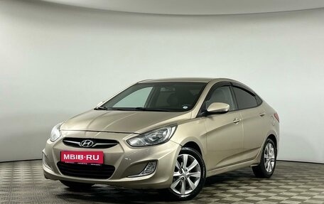 Hyundai Solaris II рестайлинг, 2011 год, 895 000 рублей, 1 фотография