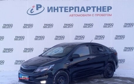 KIA Rio III рестайлинг, 2017 год, 1 291 700 рублей, 1 фотография