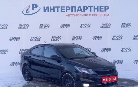 KIA Rio III рестайлинг, 2017 год, 1 291 700 рублей, 3 фотография