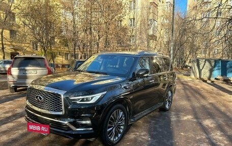 Infiniti QX80 I рестайлинг, 2019 год, 5 800 000 рублей, 3 фотография