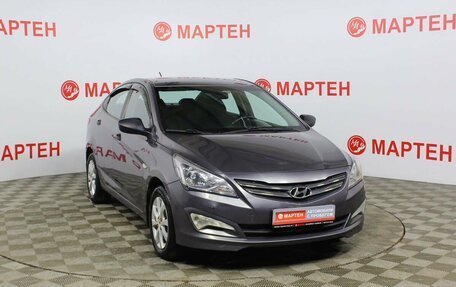 Hyundai Solaris II рестайлинг, 2016 год, 942 000 рублей, 3 фотография