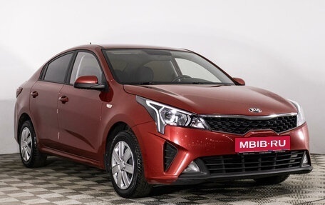 KIA Rio IV, 2021 год, 1 519 665 рублей, 3 фотография