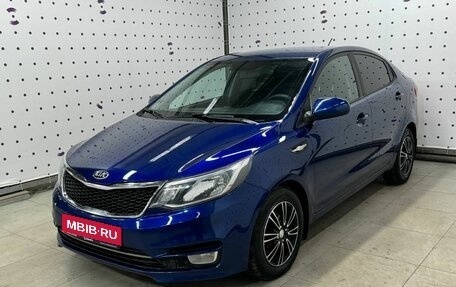 KIA Rio III рестайлинг, 2015 год, 980 000 рублей, 1 фотография