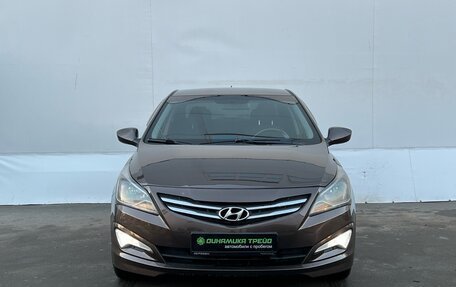 Hyundai Solaris II рестайлинг, 2015 год, 950 000 рублей, 2 фотография