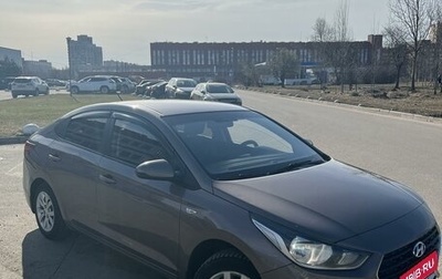 Hyundai Solaris II рестайлинг, 2018 год, 1 145 000 рублей, 1 фотография