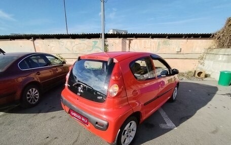 Peugeot 107 I рестайлинг, 2009 год, 550 000 рублей, 12 фотография