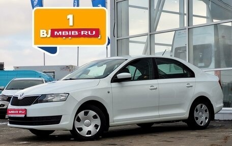 Skoda Rapid I, 2014 год, 949 000 рублей, 1 фотография